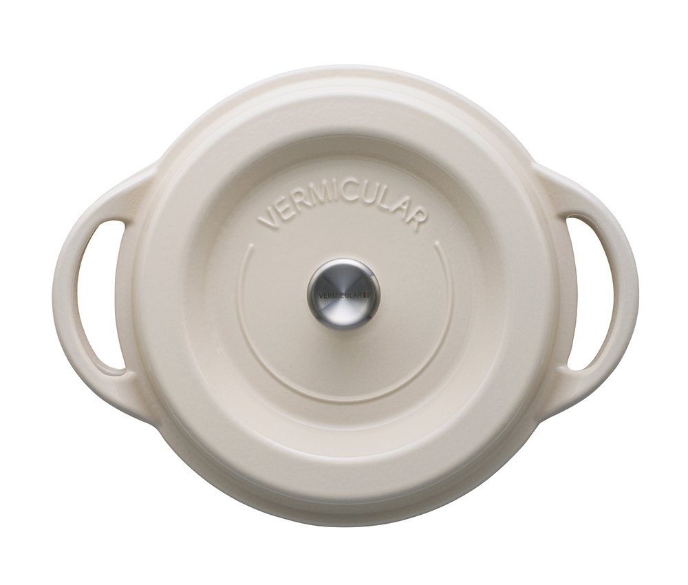 Amazon｜バーミキュラ 鋳物ホーロー鍋 22cm ナチュラルベージュ 無水