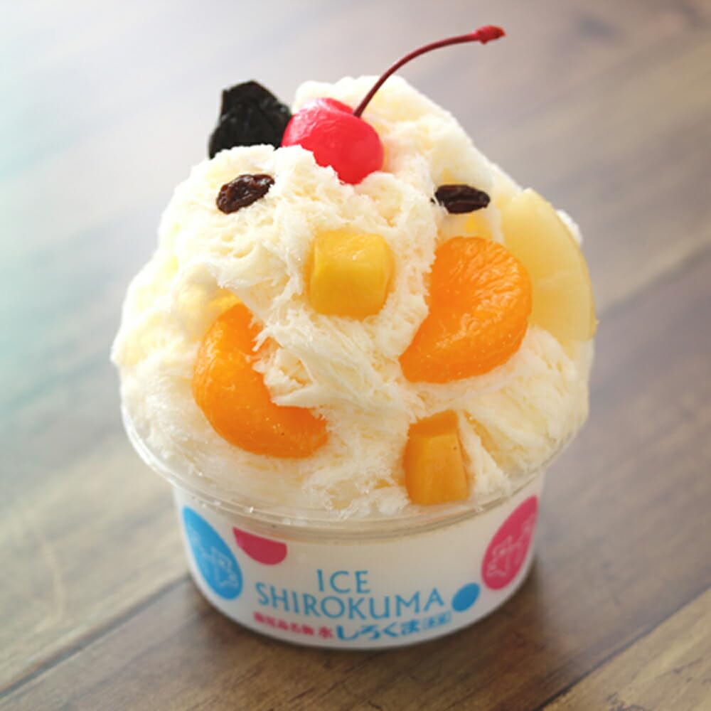 Amazon.co.jp: 天文館むじゃき 本家 白熊アイスセット 330ml × 6個