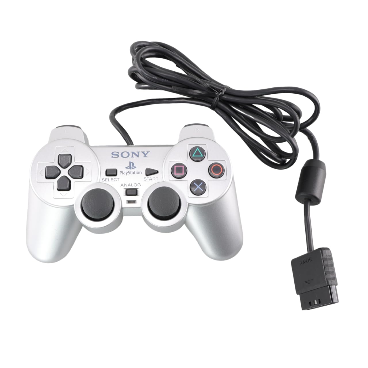 Amazon | アナログコントローラ[DUALSHOCK2]サテン・シルバー