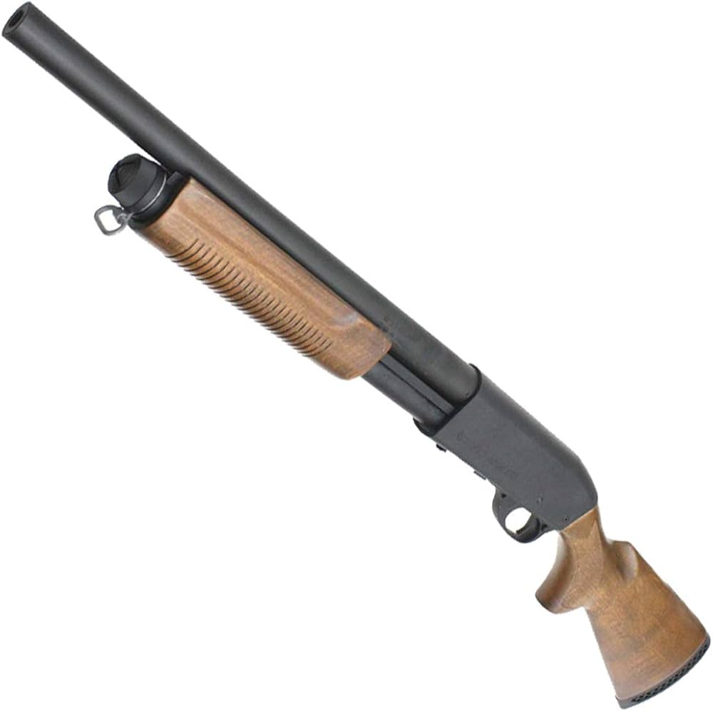 Amazon.co.jp: S&T M870 ミディアム リアルウッド エアーショットガン