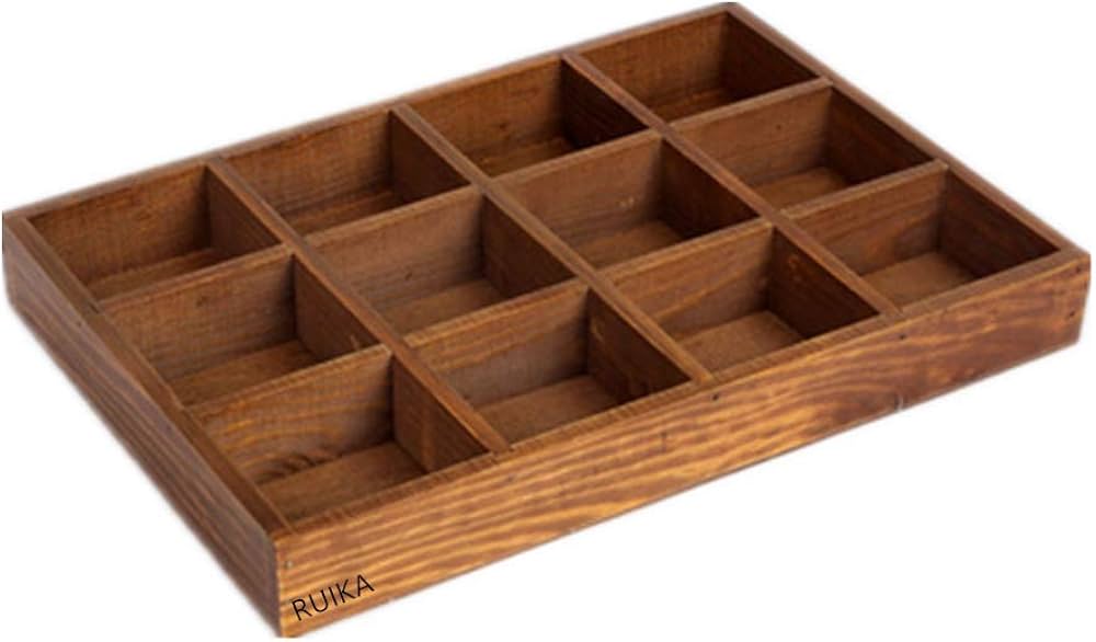 Amazon｜RUIKA アンティーク調 木製 ボックス アクセサリーケース