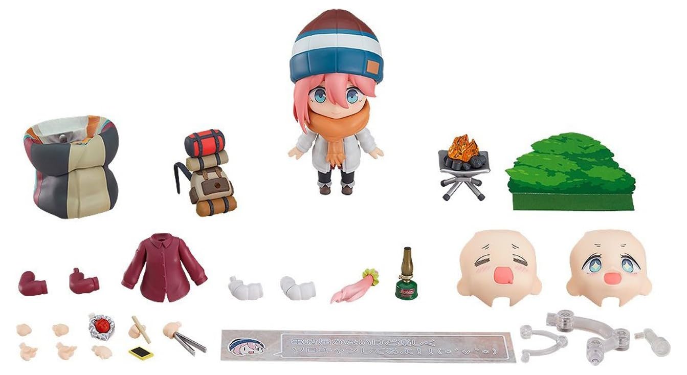 Amazon | ねんどろいど ゆるキャン△ 各務原なでしこ ソロキャンVer