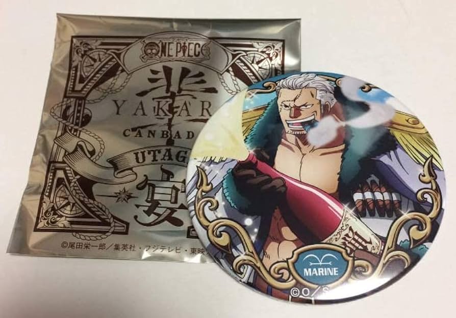 Amazon.co.jp: ワンピース 輩缶バッジ UTAGE 宴 スモーカー 麦わら