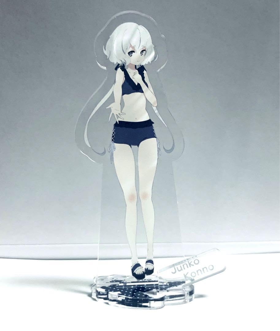 Amazon.co.jp: ゾンビランドサガ WEBくじ 紺野純子 水着アクリル