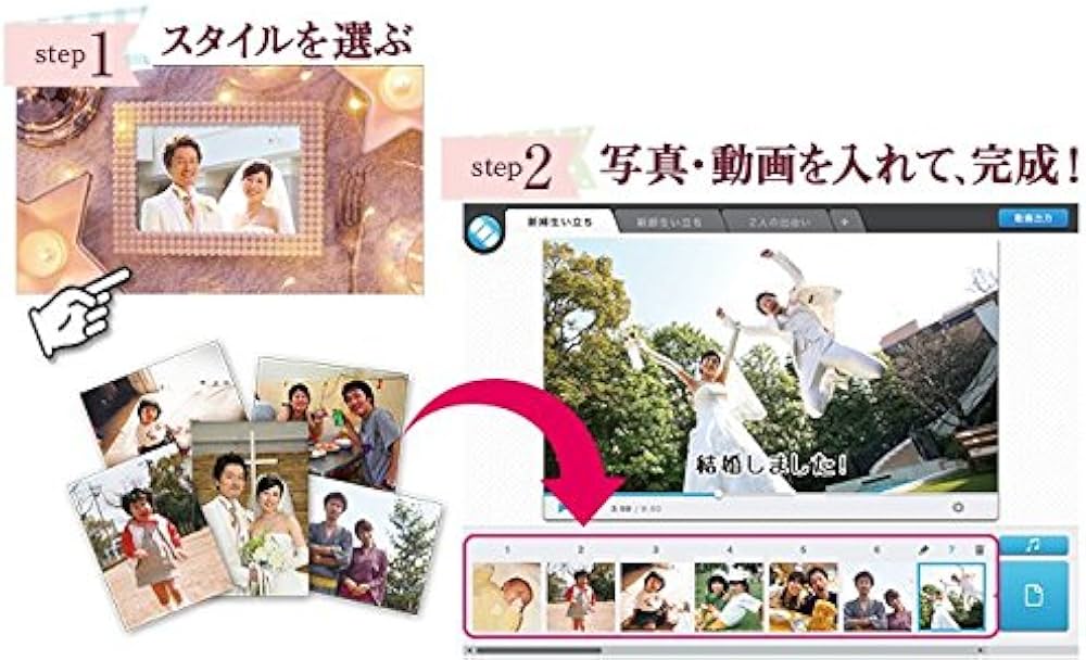 Amazon.co.jp: 心に響くWeddingフォトムービー3(旧版) : PCソフト