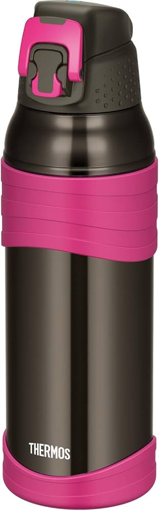 Amazon｜サーモス 水筒 真空断熱スポーツボトル 1.0L チャコールピンク