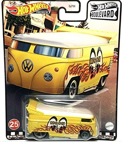 Amazon.com: DieCast Hotwheels Volkswagen Drag Bus (Yellow) #25