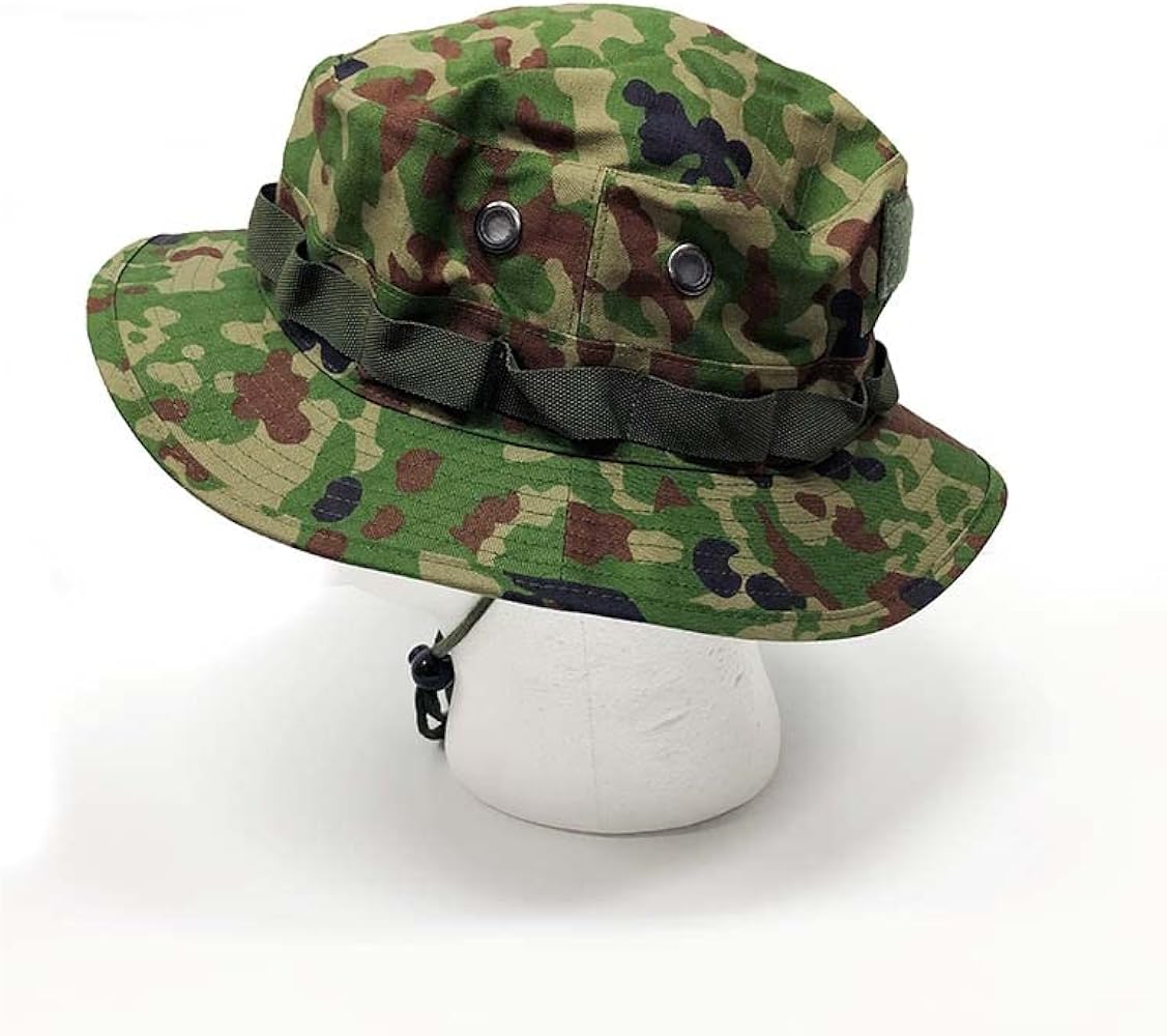 Amazon.co.jp: [Militant] 射撃ハット 陸自迷彩 ブッシュハット L