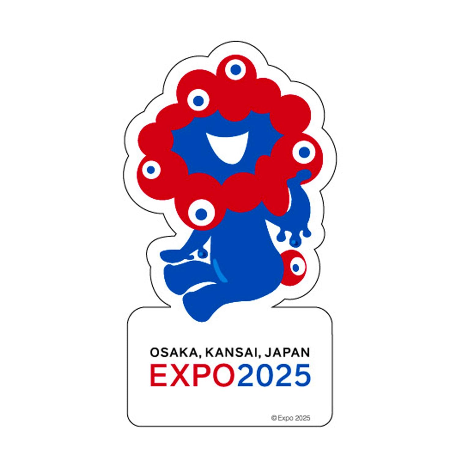 Amazon.co.jp: EXPO2025 ミャクミャク キャラクターステッカー