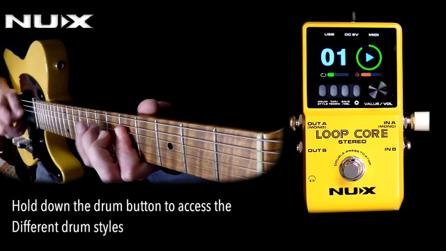 Amazon.com: NUX Loop Core Stereo Looper Guitar Pedal, Effect Pedal