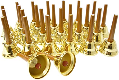 Amazon | ウチダ ミュージックベル(ハンドベル) ゴールド27音 MB-GN