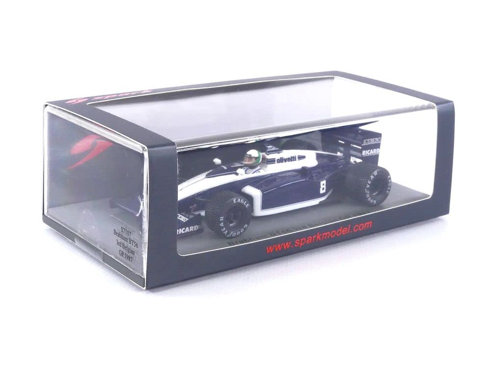Amazon | ☆ スパーク 1/43 ブラバム BT56 F1 1987 ベルギーGP 3位 #8
