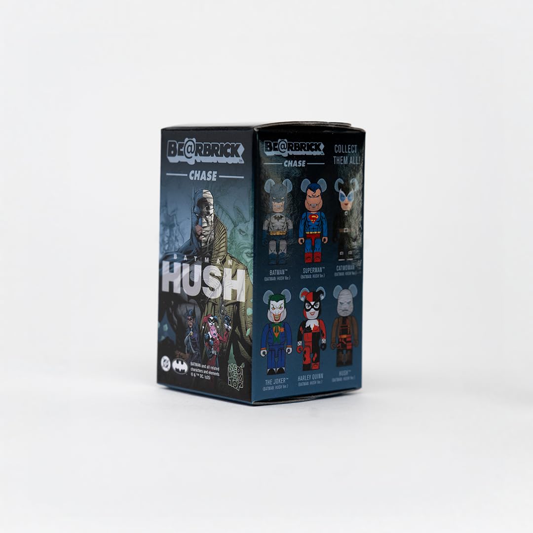 Amazon.co.jp: BE＠RBRICK CHASE BATMAN HUSH #1 12個入りBOX : おもちゃ
