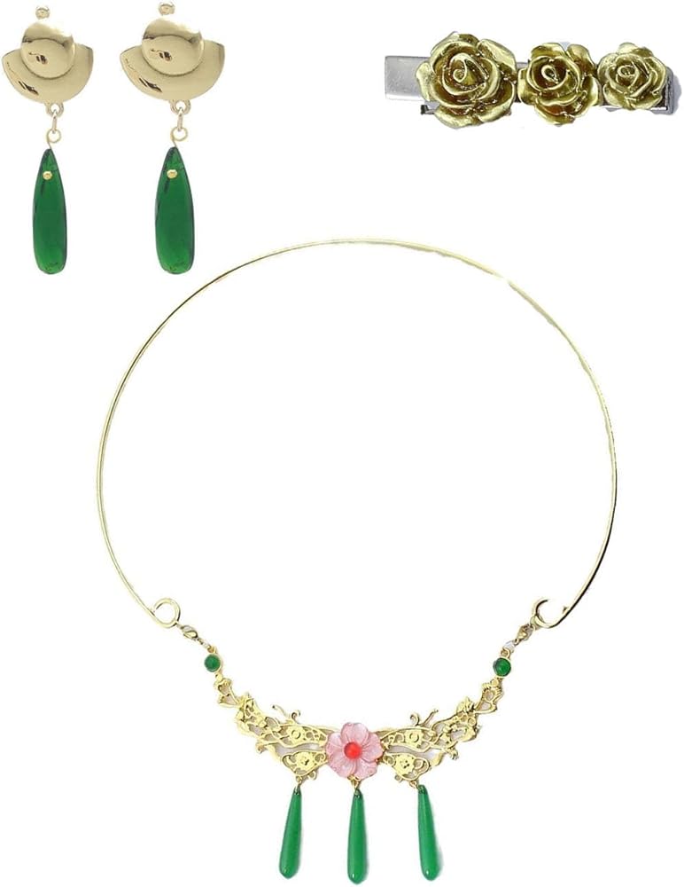 Amazon.com: Beowyro Maomao Cosplay Necklace Apothecary Costume