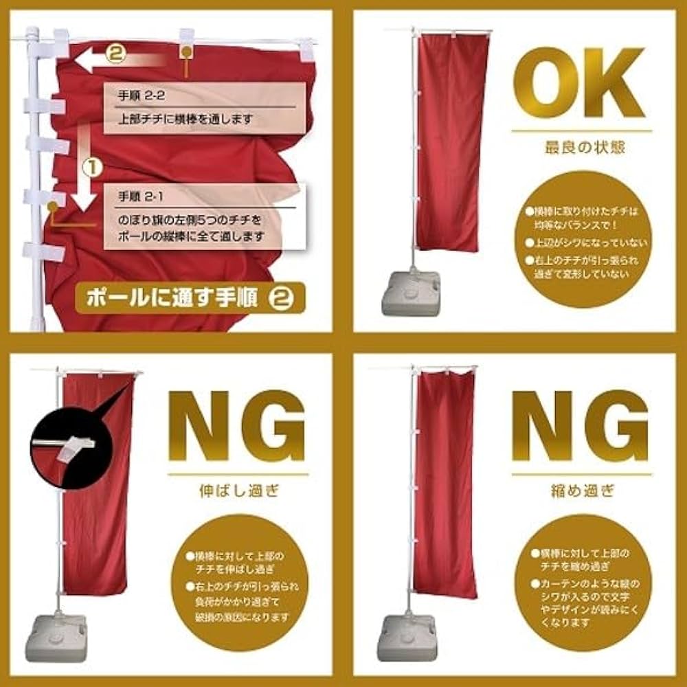 Amazon | のぼり屋工房 のぼり旗 1491 車検予約受付中 W600×H1800mm 1