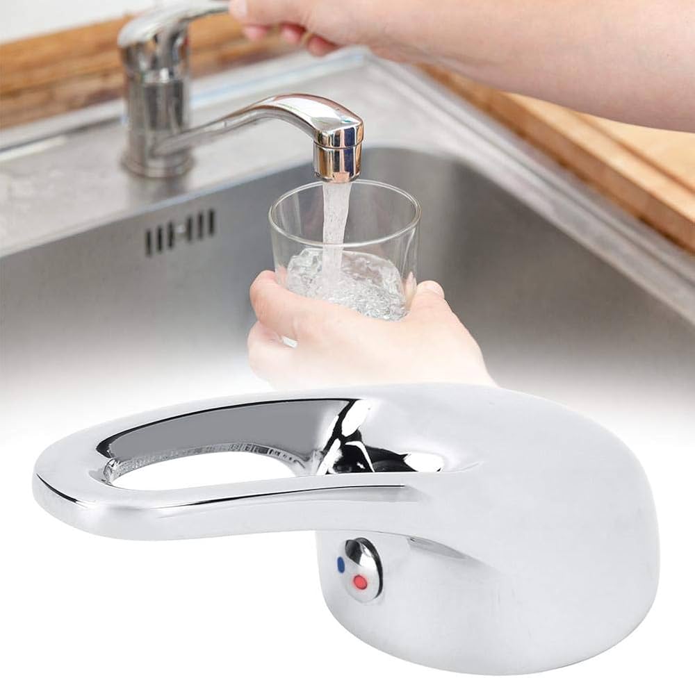 Amazon.co.jp: GLOGLOW Faucet Lever Handle, Zinc Alloy Material