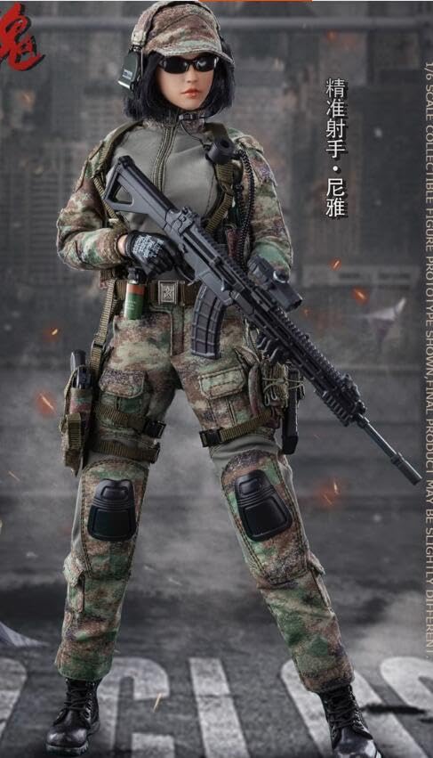 Amazon | [AC]FLAGSET 1/6 軍魂シリーズ 女性 ミリタリー 兵士 NIYA