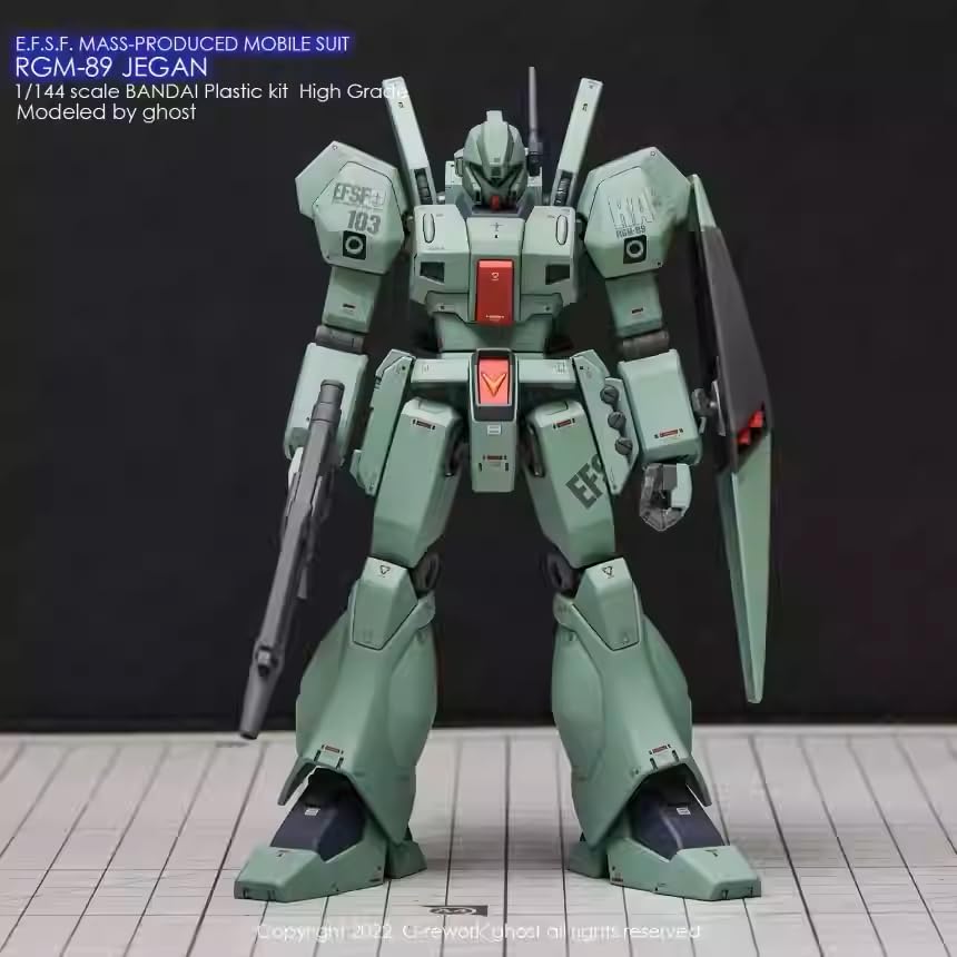 Amazon | 〔1/144スケール HG/RG〕 RGM-89 ジェガン用水転写式デカール
