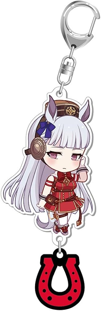 Amazon.co.jp: ウマ娘 ラバー蹄鉄付き アクリルキーホルダー TVアニメ