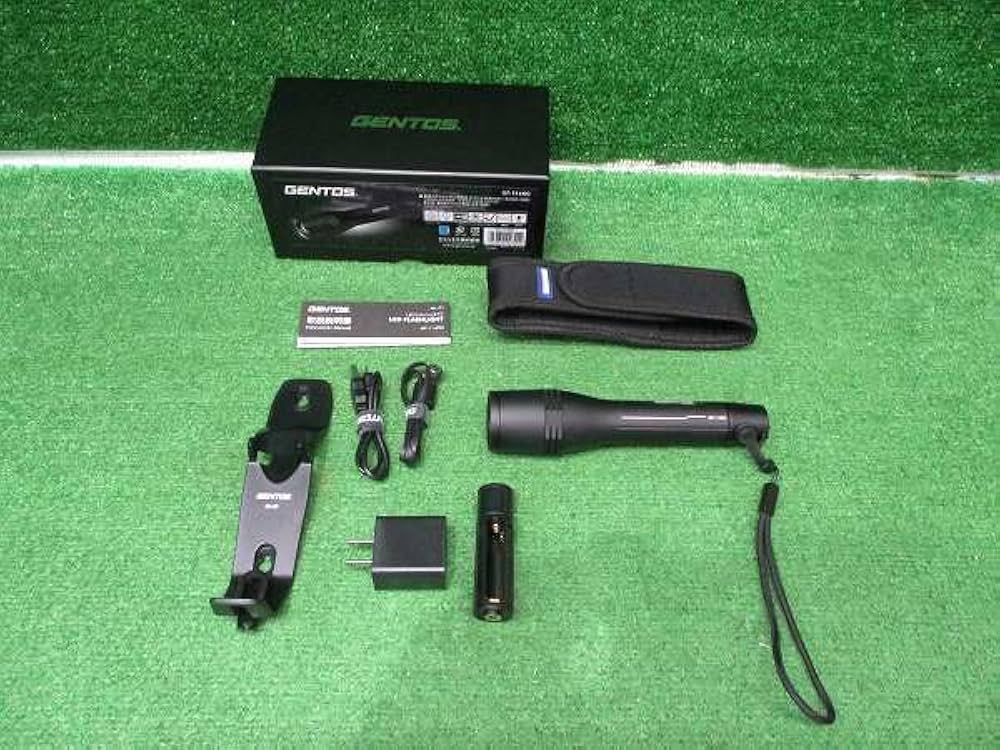 Amazon.co.jp: GENTOS/ジェントス GF-114RG Gシリーズ フラッシュ