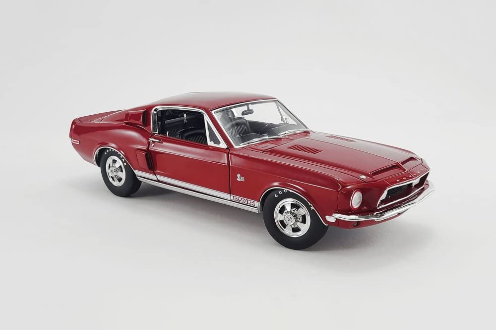 Amazon.com: ModelToyCars 1968 Ford Mustang Shelby GT500 KR Ad Car
