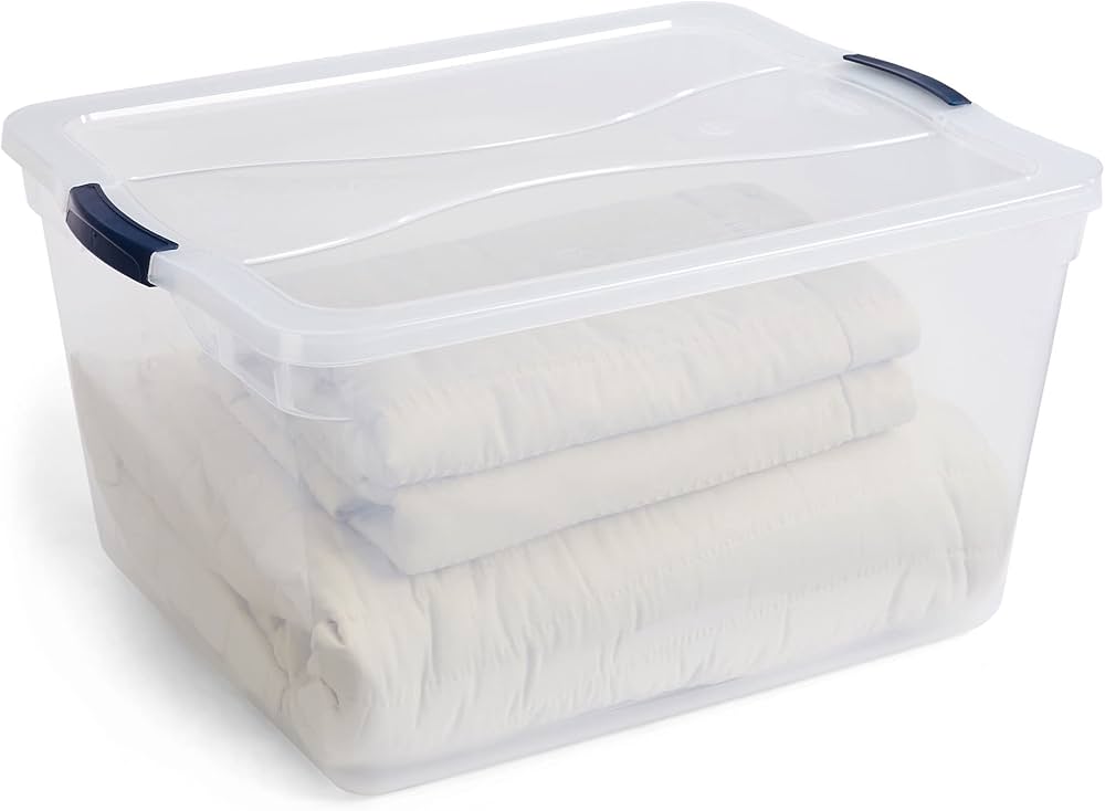 Amazon.co.jp: Rubbermaid(ラバーメイド) クレバーストア 透明