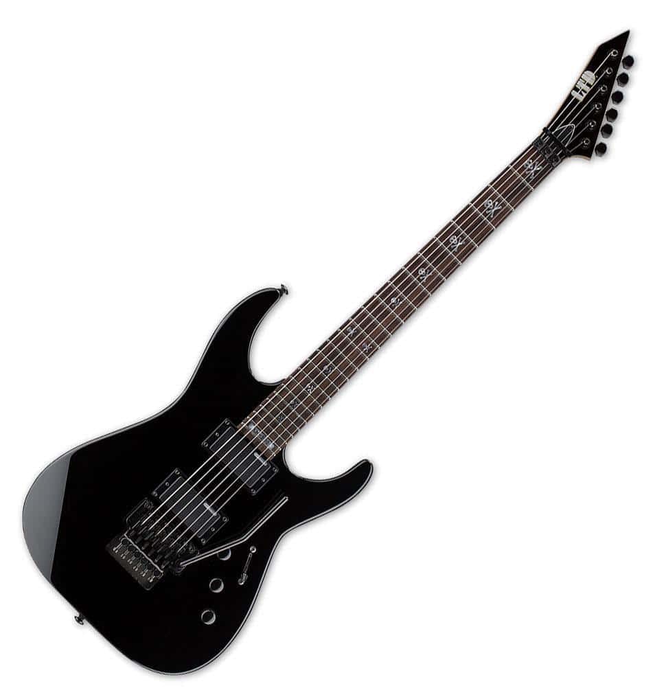 Amazon.com: ESP LTD Kirk Hammett KH-202 - Black : Musical Instruments