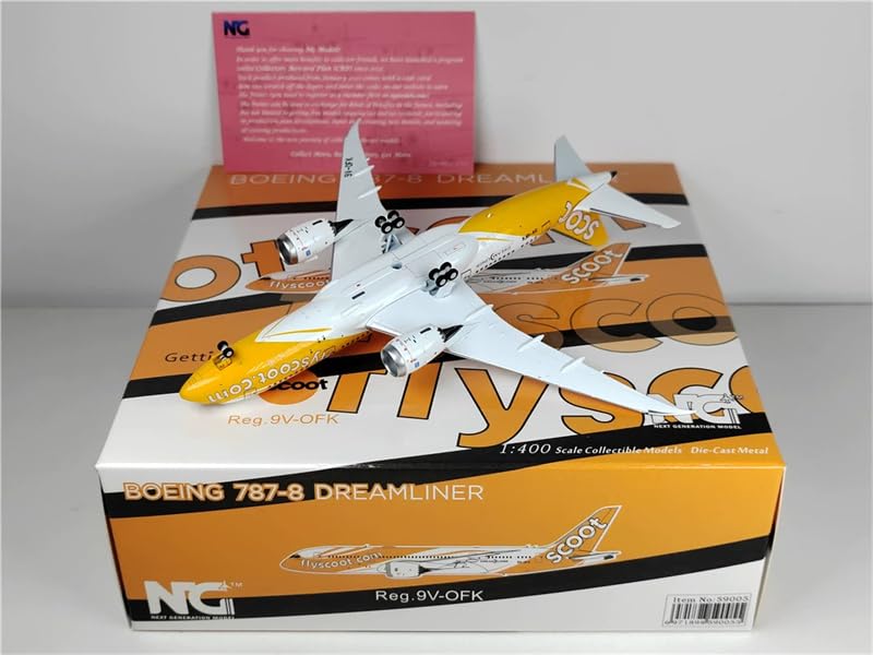 Amazon.com: Hobby-Ace NG Models for Scoot for Boeing B787-8 9V-OFK