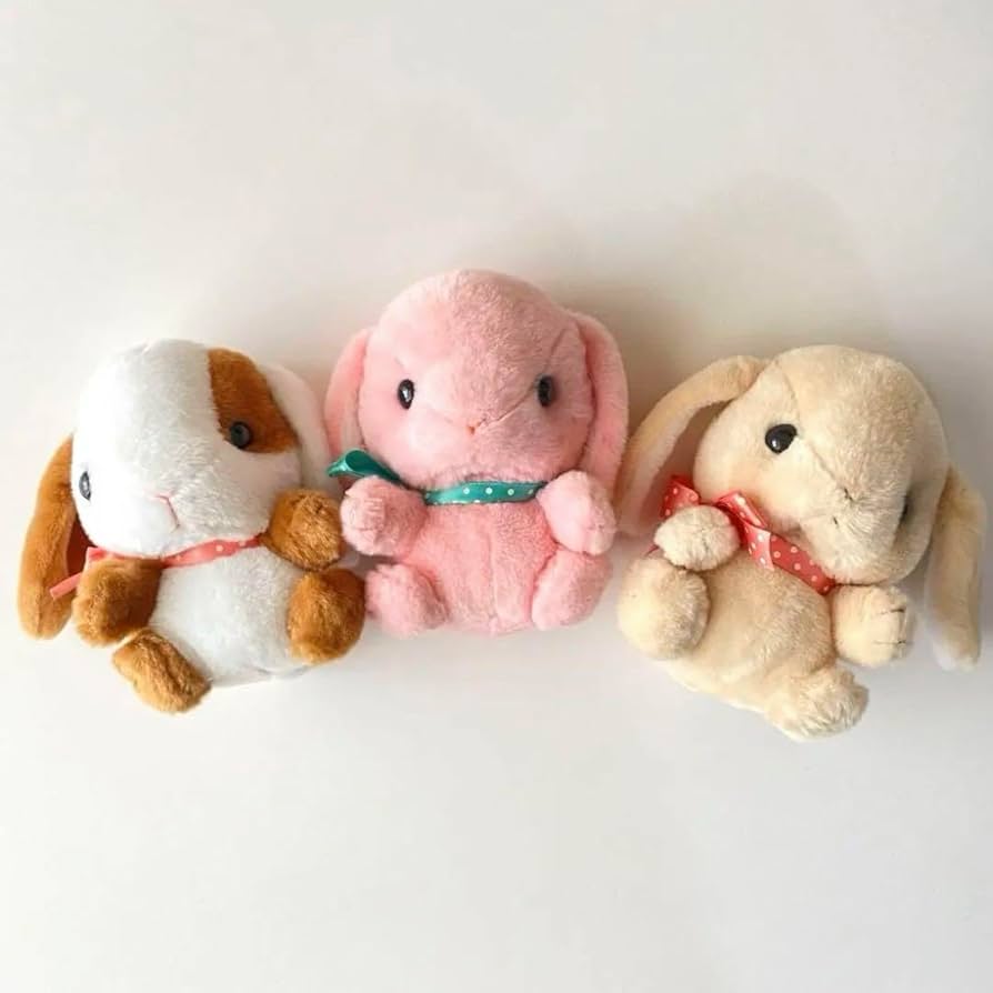 Amazon.co.jp: うさぎぬいぐるみ ぽてうさろっぴー たれ耳ウサギ