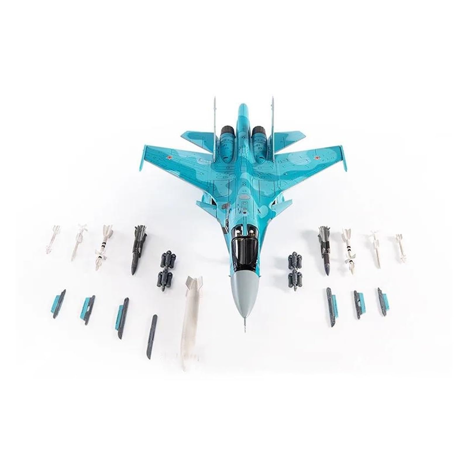 Amazon.co.jp: 航空機 1:72 スケールフルバック SU-34 Su34 空軍ダイ