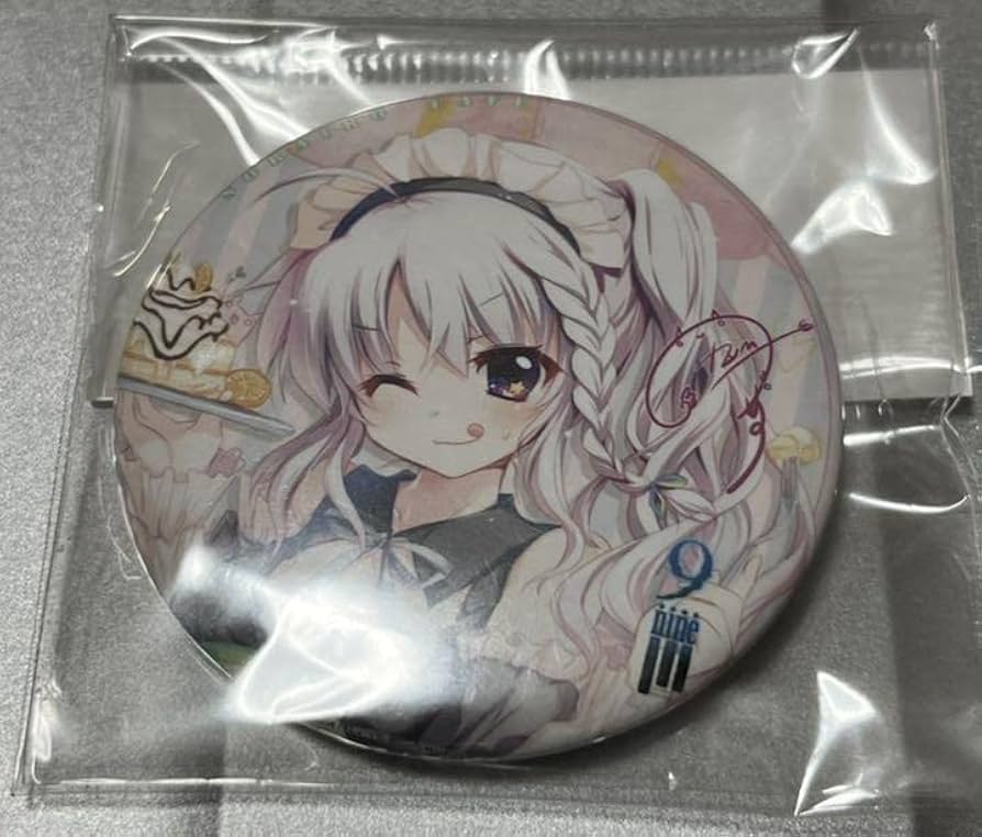 Amazon.co.jp: 9-nine- コラボカフェ 缶バッジ 新海天 ぱれっと 和泉つ