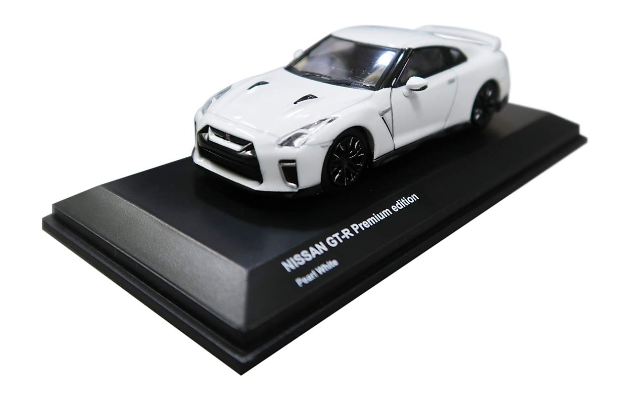 Amazon | 京商 1/64 ニッサン GT-R ホワイト 完成品 限定 | ミニカー