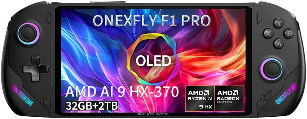 Amazon.com: Onexfly F1 PRO (AMD Ryzen AI 9 HX 370-32GB+2TB) 7