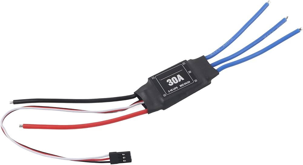Amazon.co.jp: ESCブラシレスアンプ ブラシレスESC 30A アンプ