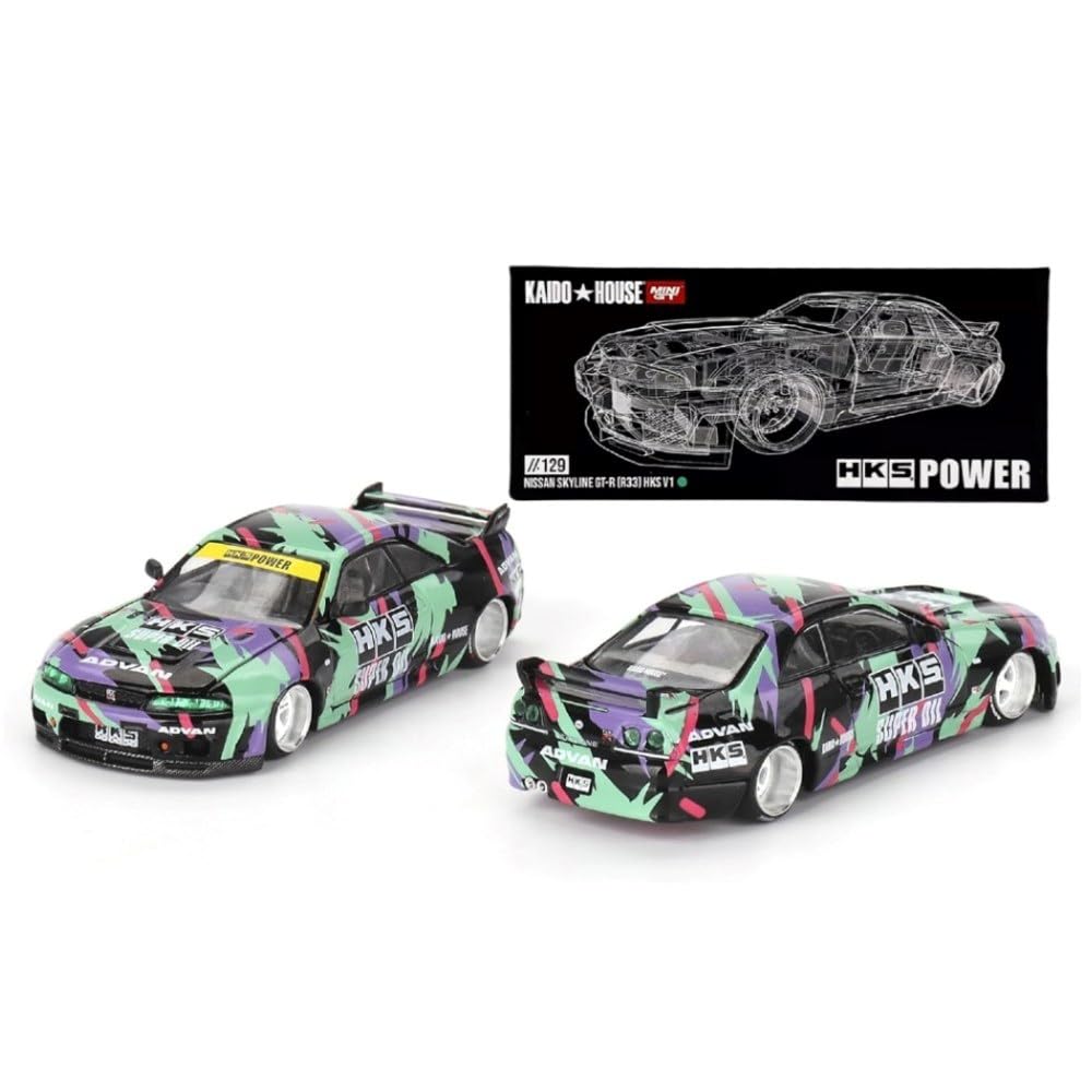 Amazon.com: 1:64 Scale Diecast Model Car Compatible with Nissan