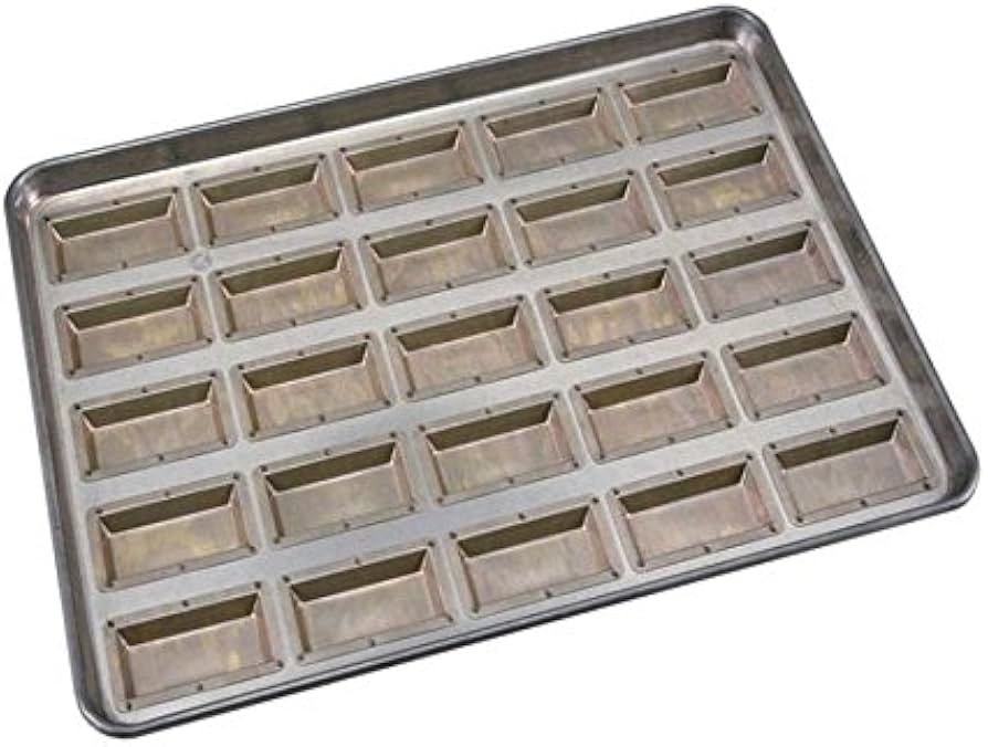 Amazon｜シリコン加工天板 フィナンシェ78mm 25連（プレスタイプ