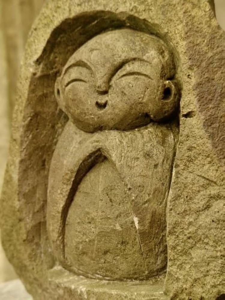 Amazon.co.jp: お祈り地蔵様の石像h22cm お地蔵さん 祠地蔵 地蔵菩薩