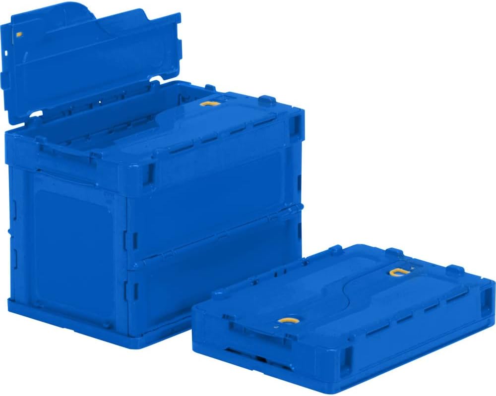 Amazon.co.jp: トラスコ中山(TRUSCO) 薄型折りたたみコンテナ 20L