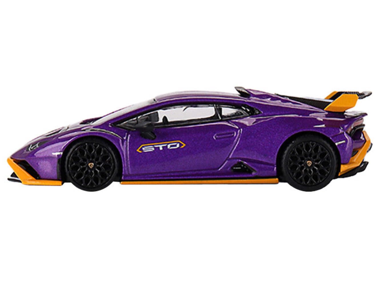 Amazon.com: (Pre-order) Mini GT Lamborghini Huracán STO - Viola