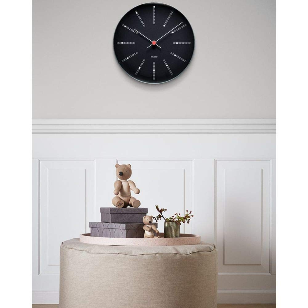 Amazon.co.jp: アルネ・ヤコブセンクロック Wall clock Bankers 21cm