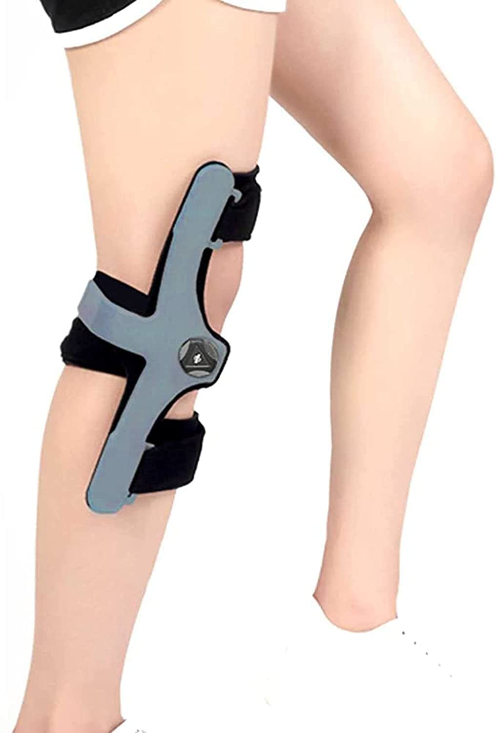Amazon.co.jp: 膝サポート、膝過伸展ブレース、調整可能な固定膝装具