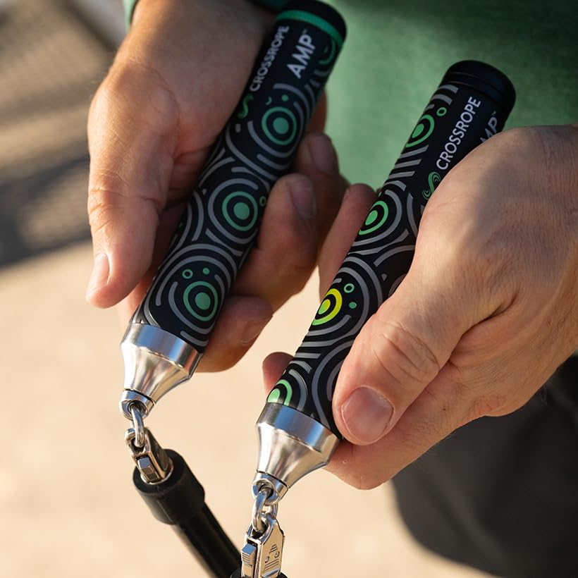 Amazon | Crossrope AMP スマート縄跳びハンドル - Bluetooth - 接続