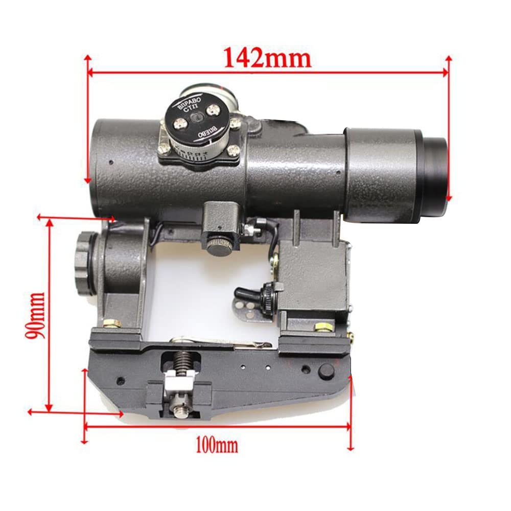 Amazon.co.jp: HONESTILL MIL-STD 1X30 SVD コリメーターレッドドット