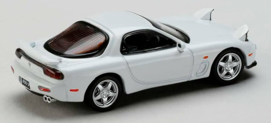 Amazon | HJ64 1/64 アンフィニ RX-7 (FD3S) TYPE RS ピュアホワイト
