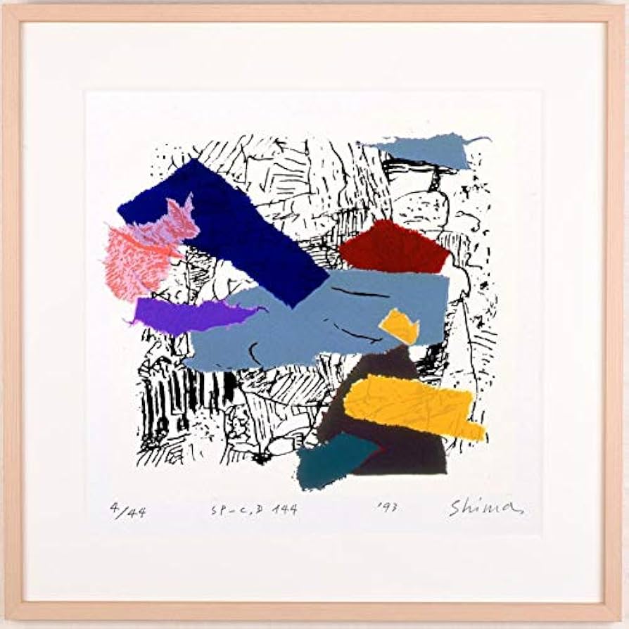 Amazon | 現代アート 絵画 抽象画 モダンアート 現代美術 シルク