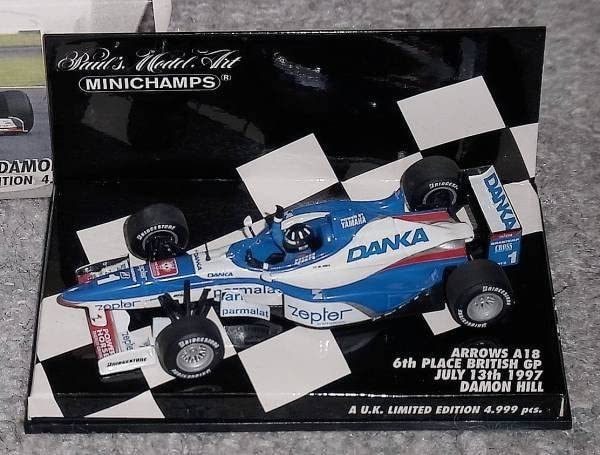 Amazon | 別注 1/43 アロウズ ヤマハ FA18 ヒル イギリスGP 1997