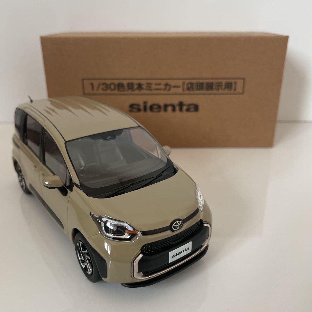 Amazon.co.jp: 新型シエンタ ミニカー カラーサンプル ベージュ : おもちゃ