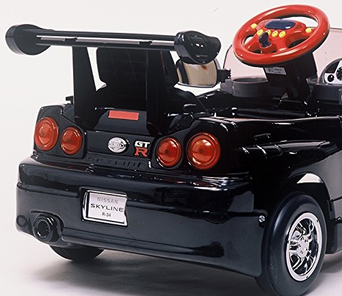 Amazon.co.jp: ミズタニ ペダルカー スカイライン GT-R R34 ブラック