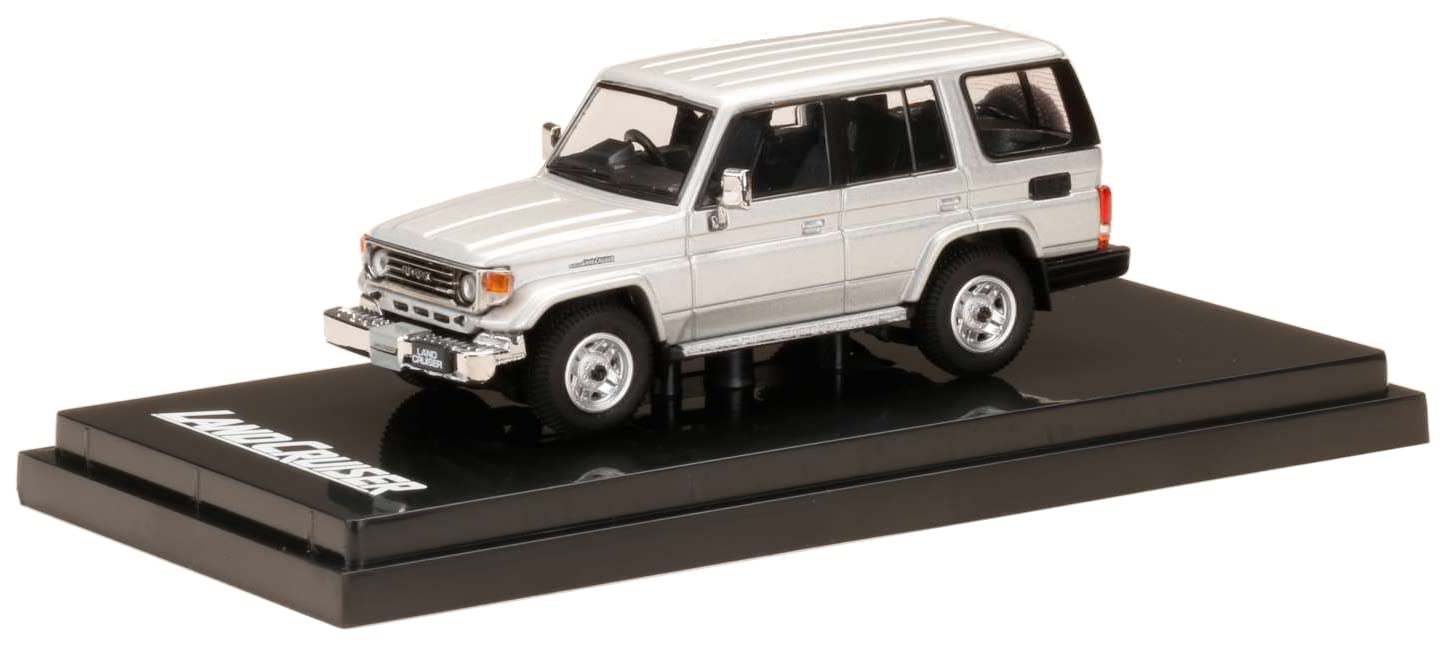 Amazon | HJ64 1/64 トヨタランドクルーザー 70 ZX 4DOOR '1994 ブルー