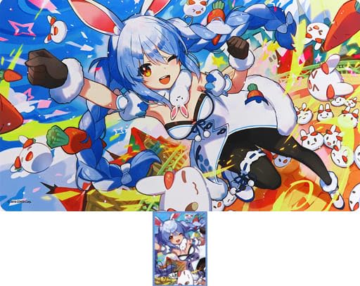 Amazon.co.jp: ホロライブ 兎田ぺこら 誕生日記念2022 ラバーマット